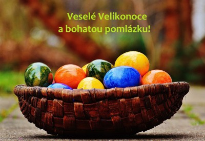 Happy Easter! / Veselé Velikonoce!